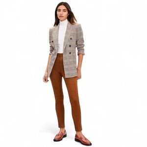 LOFT High Waisted Faux Suede Leggings NWT Size Small